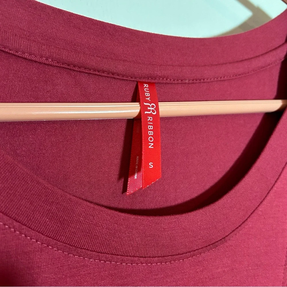 Ruby Ribbon‎ flounce flutter top small - Picture 4 of 5